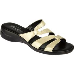 Female Quartz Leather Upper Leather Lining Comfort Small Sizes in Pearl Beige