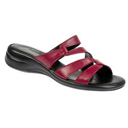 Female Quartz Leather Upper Leather Lining in Red