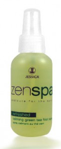 ZenSpa Pedicure Refreshed Calming Green