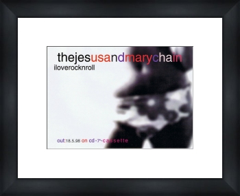 I Love Rock n Roll - Custom Framed Original Ad