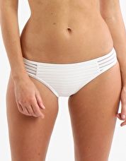 Jets, 1295[^]221370 Parallels Sheer Stripe Hipster Pant - White