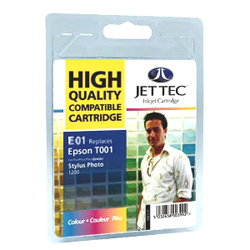 JetTec---Ink-Cartridge Epson T001 Colour Compatible Ink Cartridge by