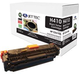Jettec Hewlett Packard CE410A Black Laser Toner