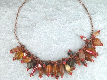 Jewellery Fashion Copper Bead Necklace