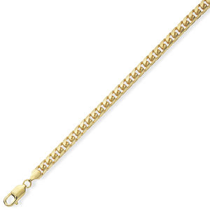 JEWELLERY FOR ALL 9ct Bombe Curb Chain 24in/60cm