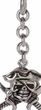 Jewellery Gift Charms Pirates - Silver Stainless Steel Charm for Bracelets and Necklaces - Body Jewellery for Men and Women
