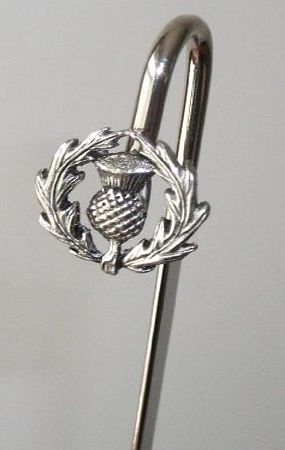 JEWELLERY GIFT PALACE Handcrafted English Pewter Scotland Celtic Scottish Thistle Bookmark - Ideal Gift for Book readers / Celtic Scottish Customers - SUPPLIED IN A PRESENTATION GIFT BOX