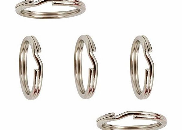 jewels and tools uk 5 x Solid Sterling Silver Split Rings For Adding Charms To Bracelets ~ 6mm