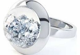 Jian London Stardust Sterling Silver Cubic Zirconia Dome