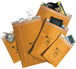 Padded Bag Envelopes No.2 Brown 195x280mm