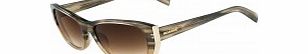 Jil Sander Gradient Taupe JS679S Sunglasses