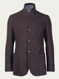 jil sander jackets burgundy