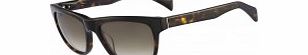 Jil Sander Mens Tortoiseshell JS715S Sunglasses