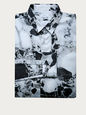JIL SANDER SHIRTS BLACK WHITE 15.5 EU