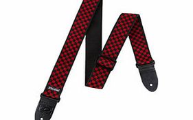 Jim Dunlop Strap Red Check