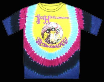 Jimi Hendrix Experienced Tiedye T-Shirt