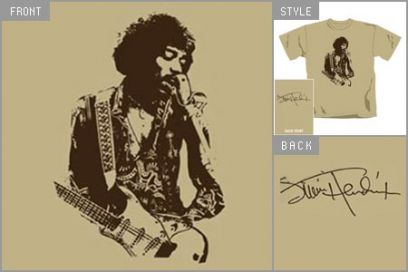 Jimi Hendrix (Strumming) T-shirt