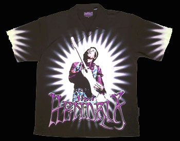 Jimi Hendrix Sunburst Tiedye T-Shirt