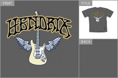 Jimi Hendrix (Winged Guitar) T-shirt