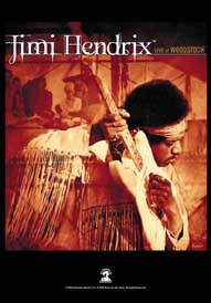 Jimi Hendrix Woodstock Textile Poster