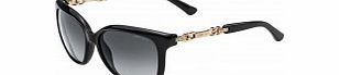 Jimmy Choo Ladies Bella-S BMB HD Black Grey