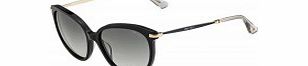 Jimmy Choo Ladies Ive-S 7VH HD Black Sunglasses