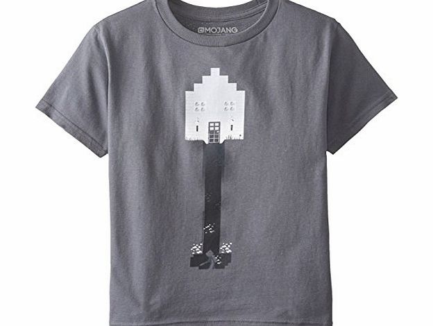 Minecraft Grey Shovel Mine Craft Brand New Christmas 2015 Range Youth T-Shirt (Age 9-10 (M))