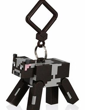 JINX Official Minecraft Exclusive COW Toy Action Figure Hanger