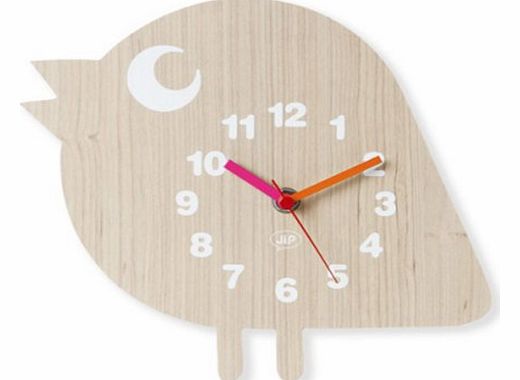 JIP  Wood Wall Clock Bird Mdf Wood Veneer Box 32 Design