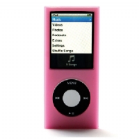 iPod Nano 4G Silicone Pink Case