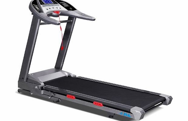 D500PLUS Folding Treadmill, life-time motor warranty,New Generation Digital Motorised Treadmill, 50cm wide running area, 12 degrees motor incline, 16km/h max speed,15 professional running programs