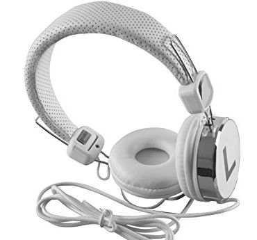 white collapsible DJ Over the head Earphone Headphone for apple ipod, ipad, nano, sony mp4, samsung