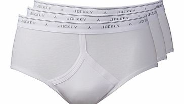 Jockey Classic Y-Front Briefs, Pack of 3