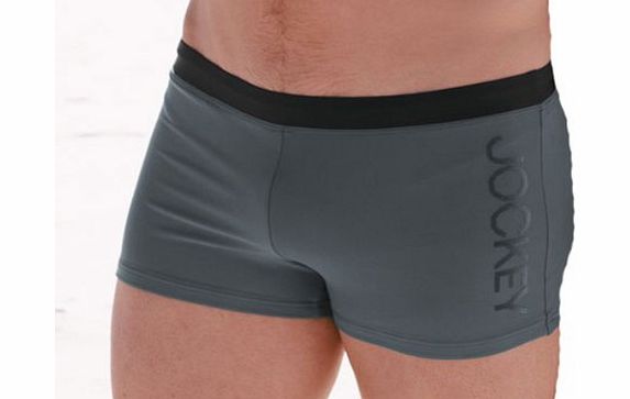 Jockey Mens JOCKEY Designer Golden Bay Beachwear Swimwear Swim Beach Trunk Ebony S