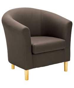 jodie Tub Chair - Chocolate