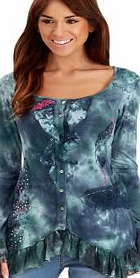 Joe Browns Tie Dye Jersey Blouse