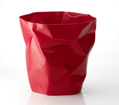 John Brauer -Denmark Crumpled bin red