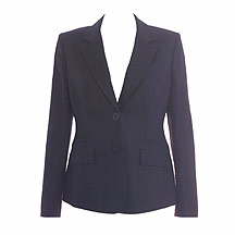 John by John Richmond Black linen blazer