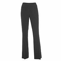 John by John Richmond Black trousers with red pinstripe