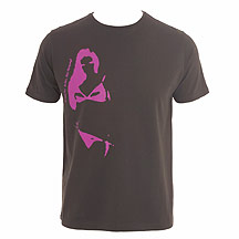Chocolate lady print t shirt
