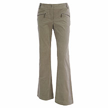 John by John Richmond Natural cord zip pocket trousers