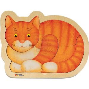 John Crane Ltd Chelona Cat Mini Jigsaw Puzzle