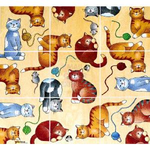 John Crane Ltd Chelona Cats Pocket Puzzle