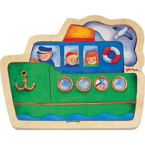 John Crane Ltd Chelona Ship Mini Jigsaw Puzzle