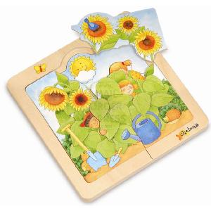 John Crane Ltd Chelona The Garden Layered Jigsaw Puzzle