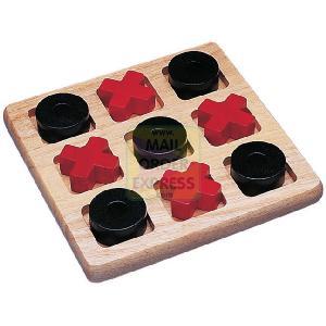 PINTOY Wooden Noughts and Crosses