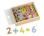 Wooden Magnetic Numbers