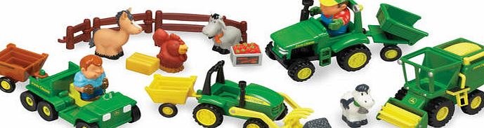John deere Tomy John Deere Fun on the Farm Playset