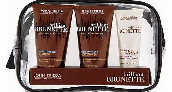 John Frieda Brilliant Brunette Travel Bag