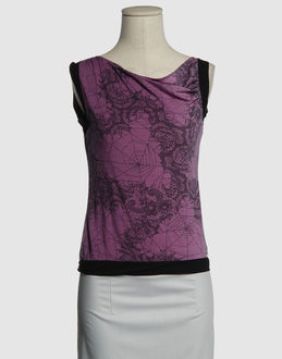 JOHN GALLIANO TOP WEAR Sleeveless t-shirts WOMEN on YOOX.COM